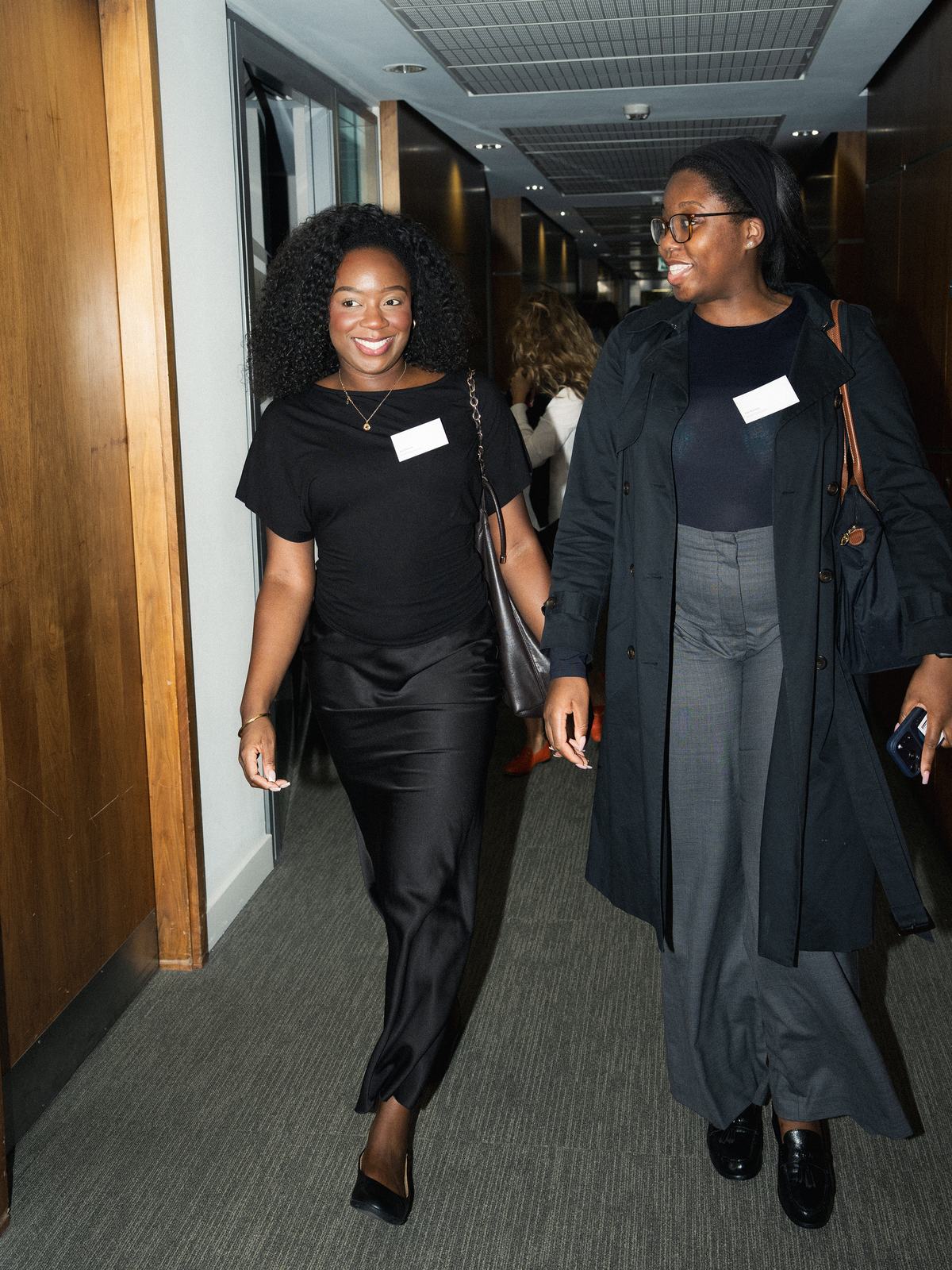 Guests arriving at Knight Frank